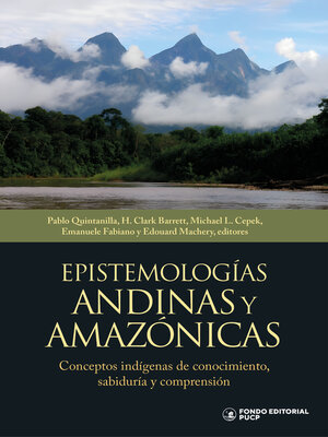 cover image of Epistemologías andinas y amazónicas